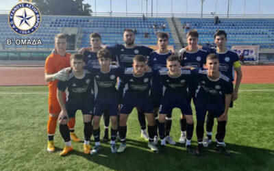 ΑΣΤΕΡΑΣ ΒΑΡΗΣ Β’ – ΟΛΥΜΠΙΑΚΟΣ ΛΑΥΡΙΟΥ 3-1